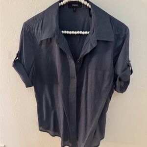 Theory Blouse Button down size M